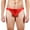 Red, variant on Mens Briefs Underwear Bikini Breathable Trunks Ice Silk Elastic Waistband Pouch Daily Wear White XL