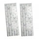 thumbnail image 5 of Cortinas transparentes con estampado de mariposas y corazones modernas para mujer 132x241cm, 5 of 9