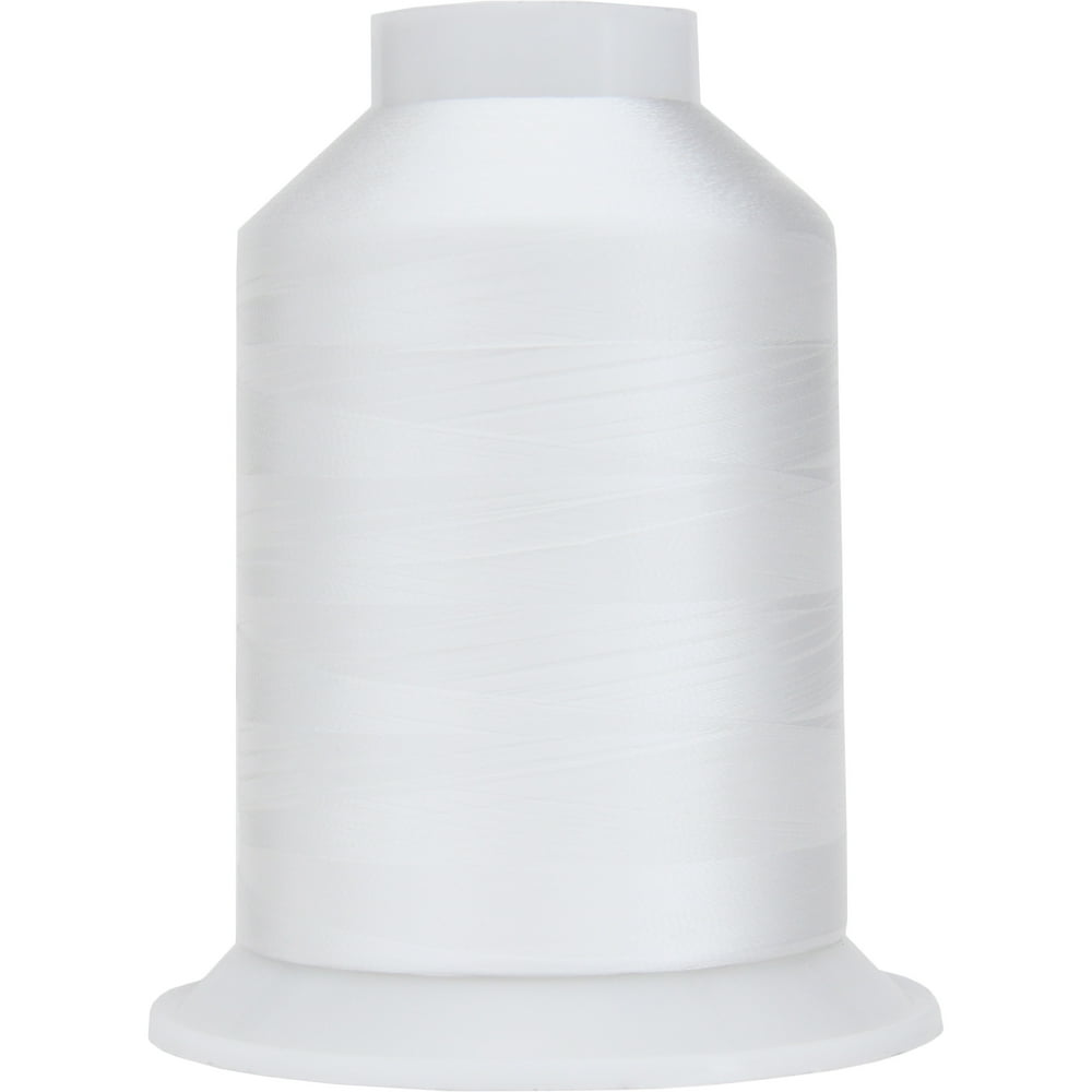 Threadart Polyester Machine Embroidery Bobbin Thread 60wt White