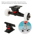 thumbnail image 3 of Kit de Roue Skateboar, Ensemble de Roue Skateboar Facile à Utiliser, Performance Stable Résistante à l'Usure Kit de Roue Double-Déformation pour Trottinette Électrique, 3 of 7