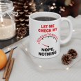 thumbnail image 4 of Gulf Coast Online Let Me Check My Givashitometer Funny Novelty Mug 11oz, 4 of 4