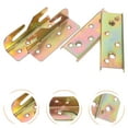 thumbnail image 1 of GAXIRE 4pcs Bed Rail Hardware Iron Style for DIY Enthusiasts, 1 of 6