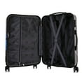 thumbnail image 5 of InUSA Print 28" Hardside Lightweight Luggage with Spinner Wheels, Handle, Trolley, Black Butterfly, 5 of 11