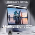 thumbnail image 5 of Barra de luz para pantalla Eye-Care, perilla de metal, control remoto, mesa, monitor de computadora, lámpara de trabajo LED, luz magnética USB, lámpara de escritorio de oficina., 5 of 5
