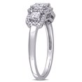thumbnail image 3 of Everly Women's Diamond 10K White Gold Engagement Ring, 3 of 7