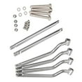 thumbnail image 3 of MasteelfCA 1 Set of Saddlebag Support Rack Motorcycle Bag Rack Saddle Mounting Bracket Support Rod Accessory, 3 of 8