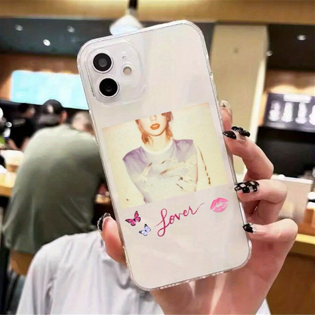 Moda cantante estadounidense chica de dibujos animados 1989 funda de teléfono para Iphone 12 13 14plus 11 13 Pro Max XR funda transparente suave