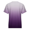 thumbnail image 5 of TAGOLD Womens Summer Plus Size Tops,Tops for Womens,Fashion Women Summer Loose Print Round-Neck T-Shirt Short Sleeve Casual Blouse, 5 of 5