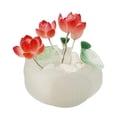 thumbnail image 2 of Luz de noche de loto con flor DIY, decoración minimalista hecha a mano para aniversario, regalo de cumpleaños para niñas, lámpara de mesita de noche, Yinane Luz de bricolaje, 2 of 8