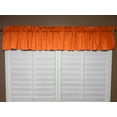 thumbnail image 5 of Solid Poplin Window Valance 58" Wide Orange, 5 of 6