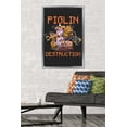 thumbnail image 2 of Minecraft: Legends - Piglin Destruction Wall Poster, 22.375" x 34" Framed, 2 of 6