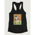 thumbnail image 3 of Cookie Boston Racerback Tank Women -Carolee Vitaletti Designs, Female Small, 3 of 4