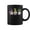 Black, variant on Funny Gnomes Jester Beads Mask Mardi Gras Gnomes Carnival Coffee Mugs
