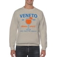 thumbnail image 2 of Veneto Aperol Spritz Art Design Men's Sweatshirt, 2 of 3