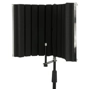 LyxPro VRI-30 Portable Sound Absorbing Vocal Booth Recording Microphone Isolation Shield Panel