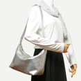 thumbnail image 5 of Bolso de mano retro de lujo ligero que mejora el temperamento Bolso de mano de moda simple para mujer Bolso de mano para mujer, 5 of 5