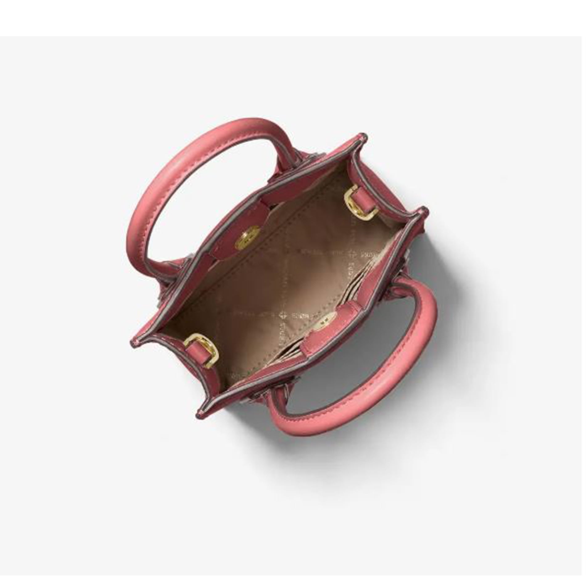 Michael Kors Mercer Extra-Small Pebbled Leather Crossbody Bag (TEA