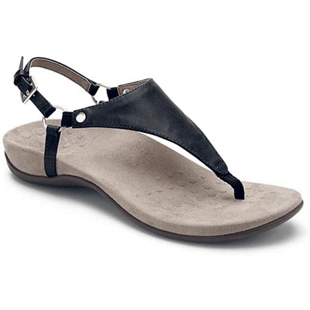 

Women Orthotic Arch Support Sandals Comfortable Summer Flats T Strap Flip Flops