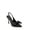 Black, variant on Jewel Badgley Mischka Kourtnay Stiletto Slingback with Large Bow