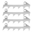 thumbnail image 3 of Accesorios para motosierras, juego de 2 pernos de parachoques para motosierra, repuestos para motosierra, punta de parachoques de grado profesional, 3 of 12
