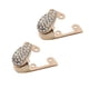 thumbnail image 4 of 2 protectores de punta para zapatos de tacón alto, elegantes y duraderos, para mujer. Oro, 4 of 9