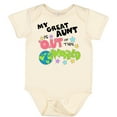 thumbnail image 3 of Inktastic My Great Aunt is out of This World Boys or Girls Baby Bodysuit, 3 of 5