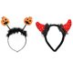 thumbnail image 3 of Worallymy calabaza buey cuerno pelo banda niños Halloween diadema disfraz fiesta vestir decoración diadema Worallymy JD735804779, 3 of 7