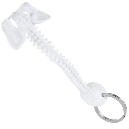Necvior Educational Human Spine Skeleton Model Keychain Car Key Chain for Anatomy Enthusiasts Portable Classroom Teaching Tool