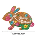 thumbnail image 3 of zhangmingg Welcome Doormat Absorbent Non- Soft Floor Mat for Holiday Party Indoor Outdoor Use, 3 of 7