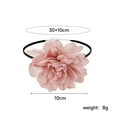 thumbnail image 5 of Flower Collar Choker Necklace Flower Necklace for Banquets Halloween Wedding Pink, 5 of 9