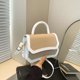 thumbnail image 2 of Bolso retro de diseño de nicho francés para mujer, otoño 2025, nuevo bolso informal de color contrastante de gran valor, bolso cuadrado pequeño, 2 of 5