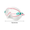 thumbnail image 2 of High Definition Swimming Goggles - Integrated Eye and Nose with Large Frame for Adults - Comfortable Fit for Swimming Pool Activities, 2 of 8