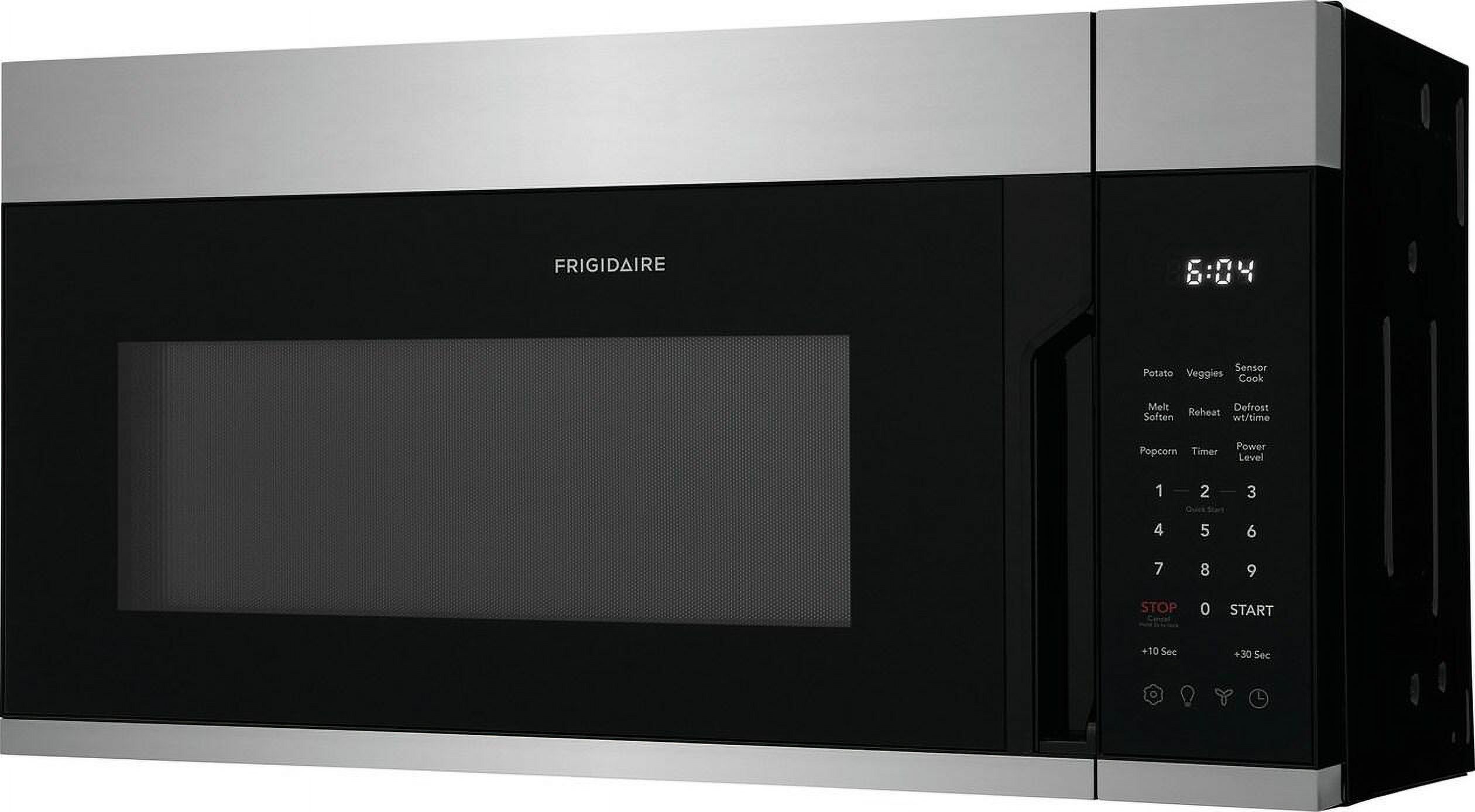 Frigidaire Fmow1852a 30" Wide 1.8 Cu. Ft. 1000 Watt Over The Range Microwave Led Lighting