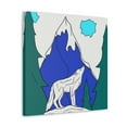 thumbnail image 2 of Wild Wolf Pop Art - Canvas, 2 of 10
