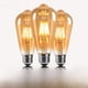 thumbnail image 3 of Lámpara de filamento de bombilla LED Edison, bombilla vintage ST64, bombilla de tungsteno, bombilla de chupete, filamento de tungsteno de imitación E27, lámpara de restaurante, 3 of 4