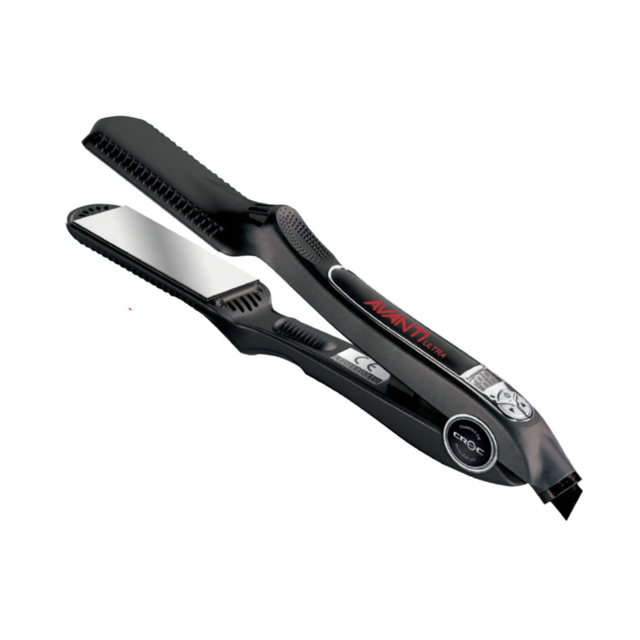 Avanti Fer Plat Infrarouge en Titane Ultra 1-3/8 Pouces, Noir