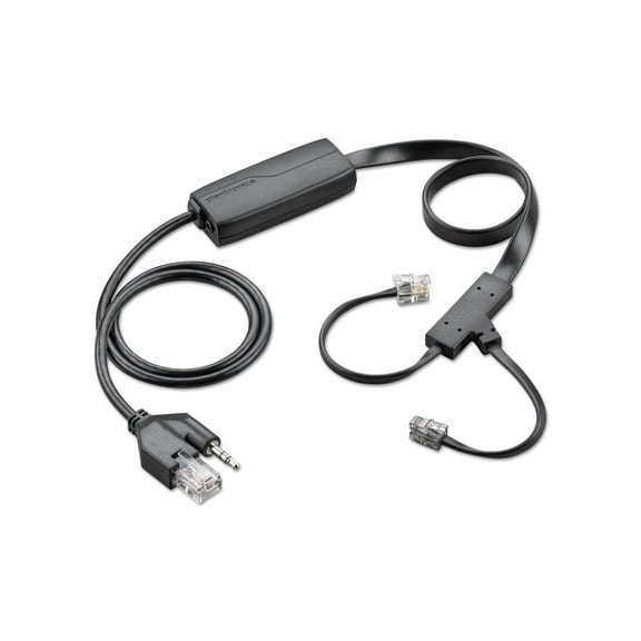 Plantronics APC-43 Electronic Hookswitch Cable, Black