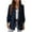 Navy, variant on Cilsoka Blazers for Women Business Casual Jacket Elegant Solid Color Lapel Collar Blazer Oversize Loose Fully-Lined Work Office Suit with Pockets