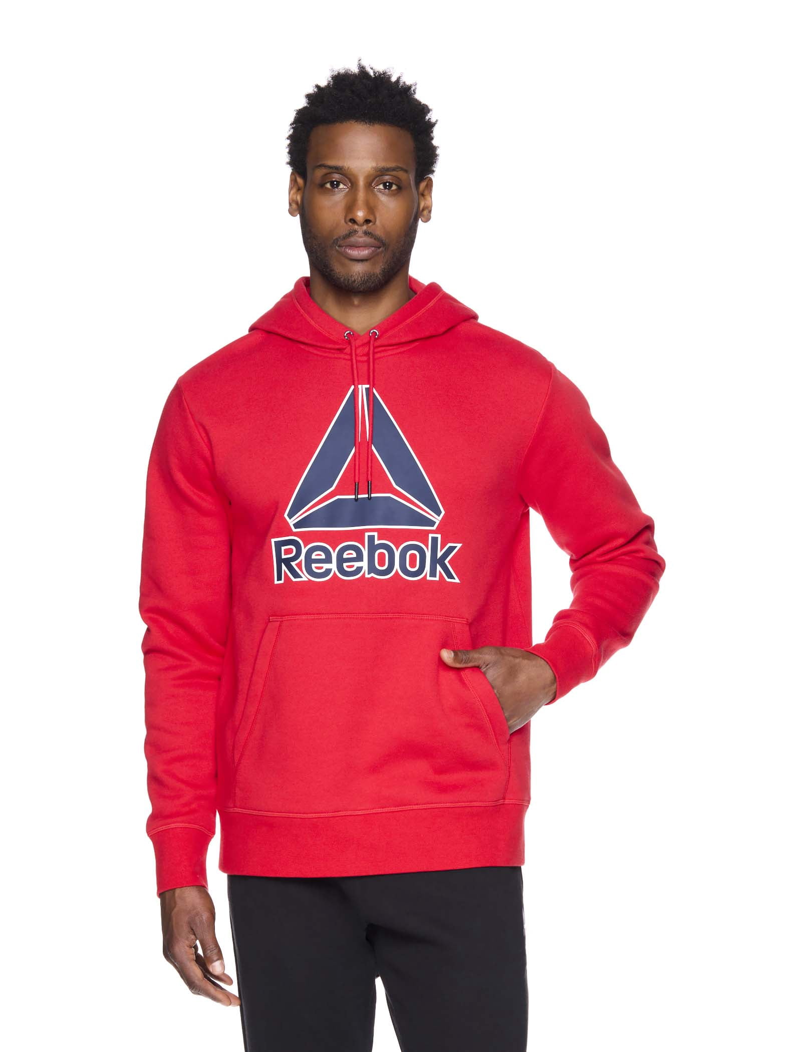 Reebok Men's and Big Men's Game Day Fleece Hoodie, Sizes XS-5XL