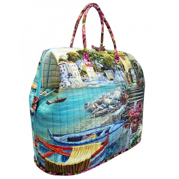 Giant Poppins Bag Sewing Pattern with Two Bag Stays by Carol McLeod of Aunties Two
