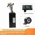 thumbnail image 3 of 36V 48V 52V 40A Brushless Controller GD02 Meter LCD Display+130X Throttle Kit for Electric Scooter E-Bike Repair Kit, 3 of 10
