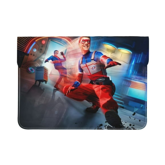 Leather Laptop Sleeve Case, 13 Inch,Resistant Neoprene Notebook Computer Pocket Case/Tablet Briefcase Carrying Bag