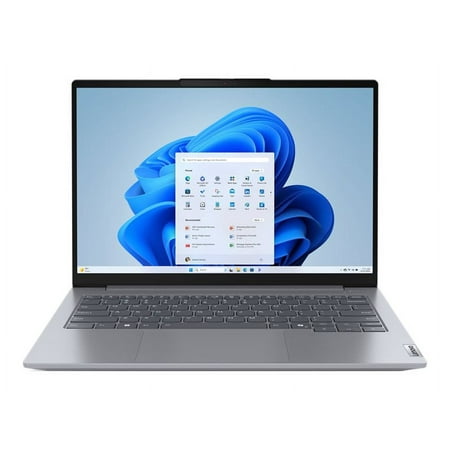 Lenovo ThinkBook 14 G7 IML 21MR - 180-degree hinge design - Intel Core Ultra 5 - 125U / up to 4.3 GHz - Win 11 Pro - Intel Graphics - 16 GB RAM - 256 GB SSD NVMe - 14" IPS 1920 x 1200 - Gigabit Ethernet - Wi-Fi 6 - dual tone arctic gray - kbd: US English