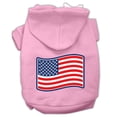 thumbnail image 6 of Pet Dog  Cat Hoodie Screen Printed, "Paws And Stripes", 6 of 10