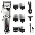 thumbnail image 2 of USB Rechargeable Mens Hair Clipper Professional Hair Trimmer Barber Clipper Set, 2 of 11