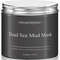 THE BEST Dead Sea Mud Mask, 250g/ 8.8 fl. oz. - Dead Sea Mud Mask Best for Facial Treatment, Minimizes Pores, Reduces Wrinkles, and