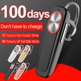 thumbnail image 3 of Auriculares Bluetooth de Larga Duración con Espera Universal con Micrófono para Empresas Negro SM SunniMix Auricular bluetooth, 3 of 8