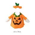 thumbnail image 3 of Nkmbld Halloween Goose Outfits for 23" Lawn Cement Plastic Goose Statue Decor, Pumpkin Porch Geese Costume for Halloween Thanksgiving Garden Yard Decor, 3 of 9