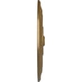 thumbnail image 4 of Ekena Millwork 26 5/8"OD x 2 1/4"P Christopher Ceiling Medallion, Hand-Painted Pale Gold, 4 of 5