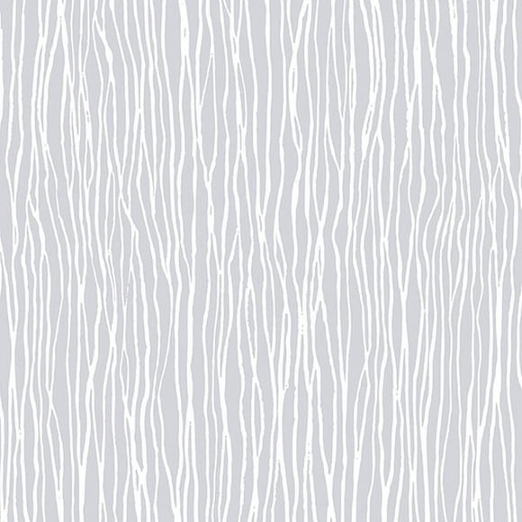 Shades, Damask Geometric Graphic White, Light Blue Wallpaper Roll